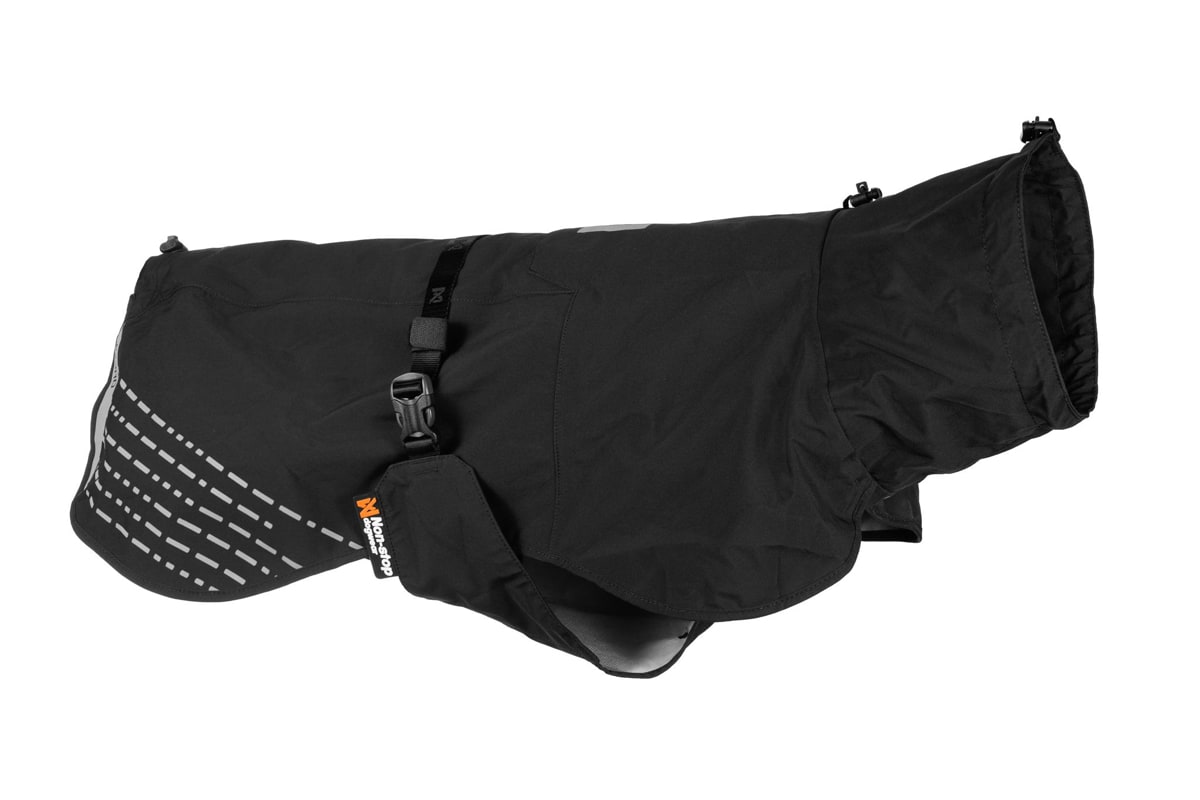 Non-stop Dogwear Fjord Raincoat - Small Sizes Black