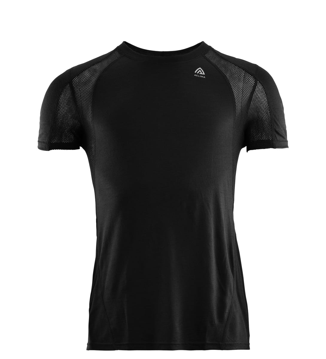 Aclima Men's LightWool 140 Sports T-shirt Jet Black
