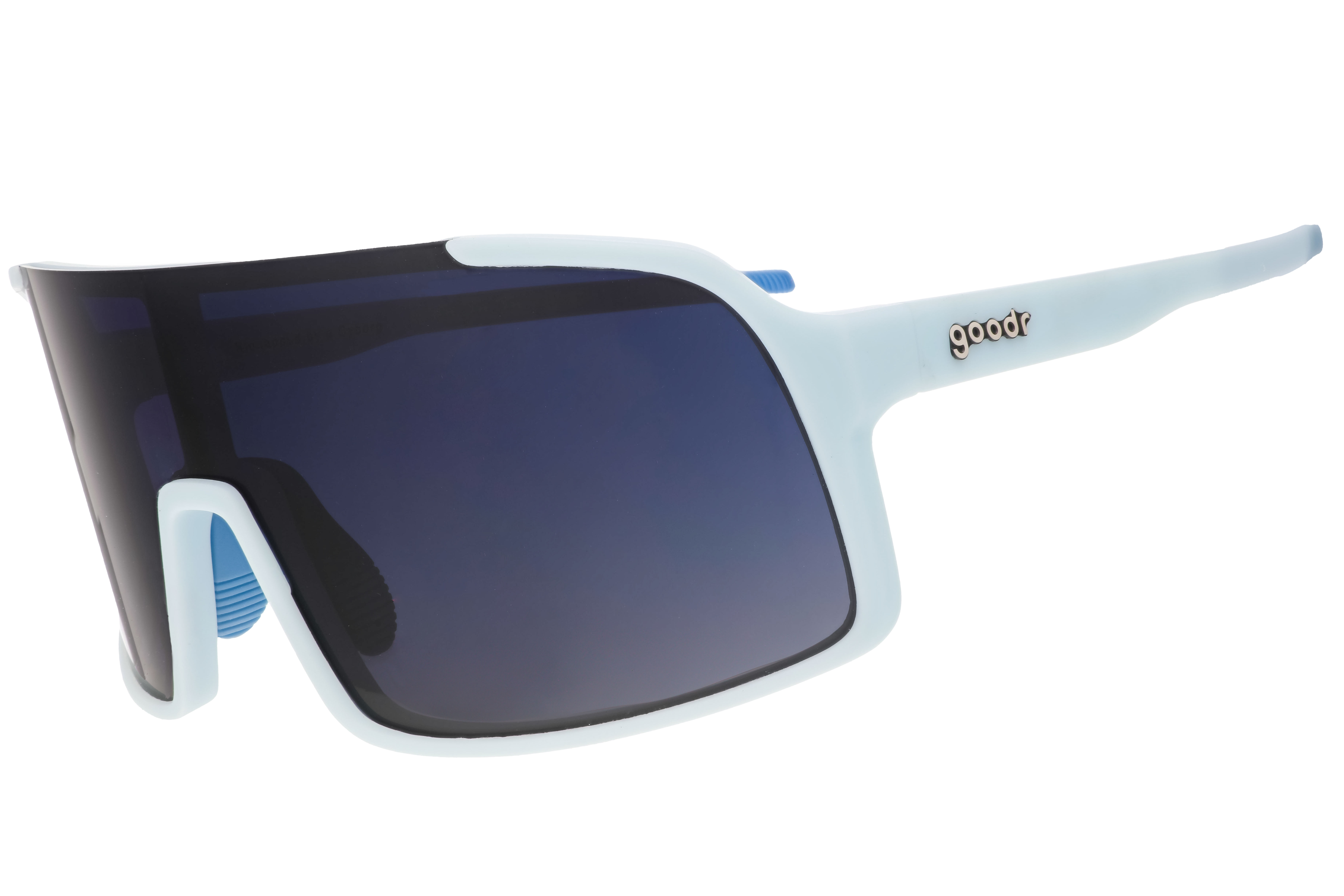 Goodr Sunglasses Kidnapped By A Cyborg White