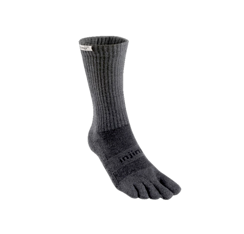 Injinji Trail Midweight Crew Granite