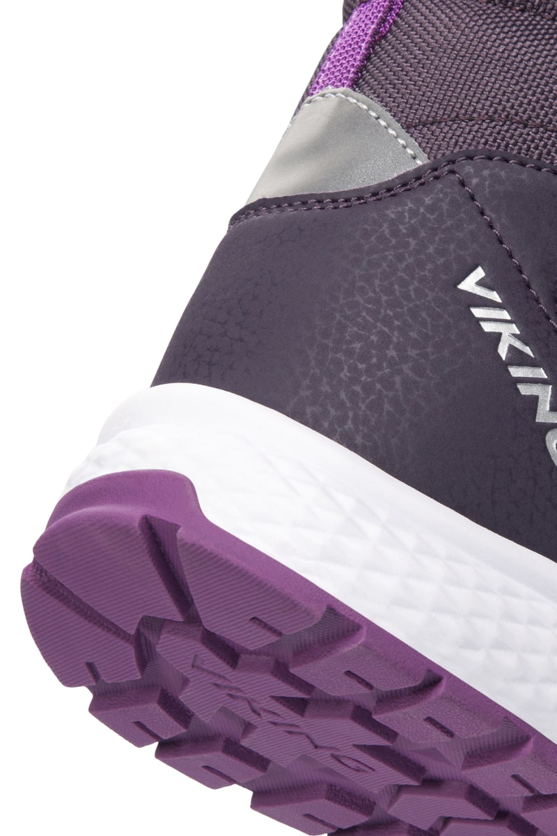 Viking Footwear Kids' Equip Sneaker Waterproof Insulated Aubergine/Purple