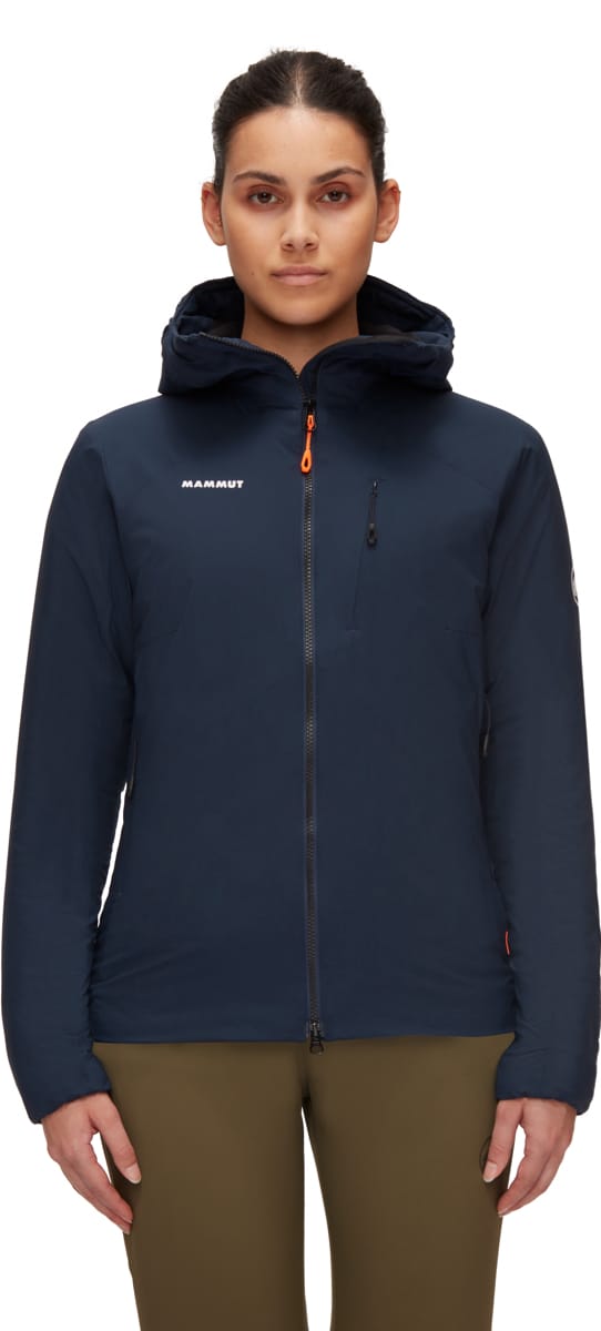 Mammut Rime In Flex Hooded Jacket Women Marine/Black