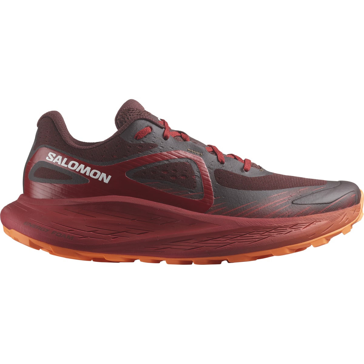 Salomon Men's Glide Max TR Bitter Chocolate/Red Dahlia/Shocking Orange