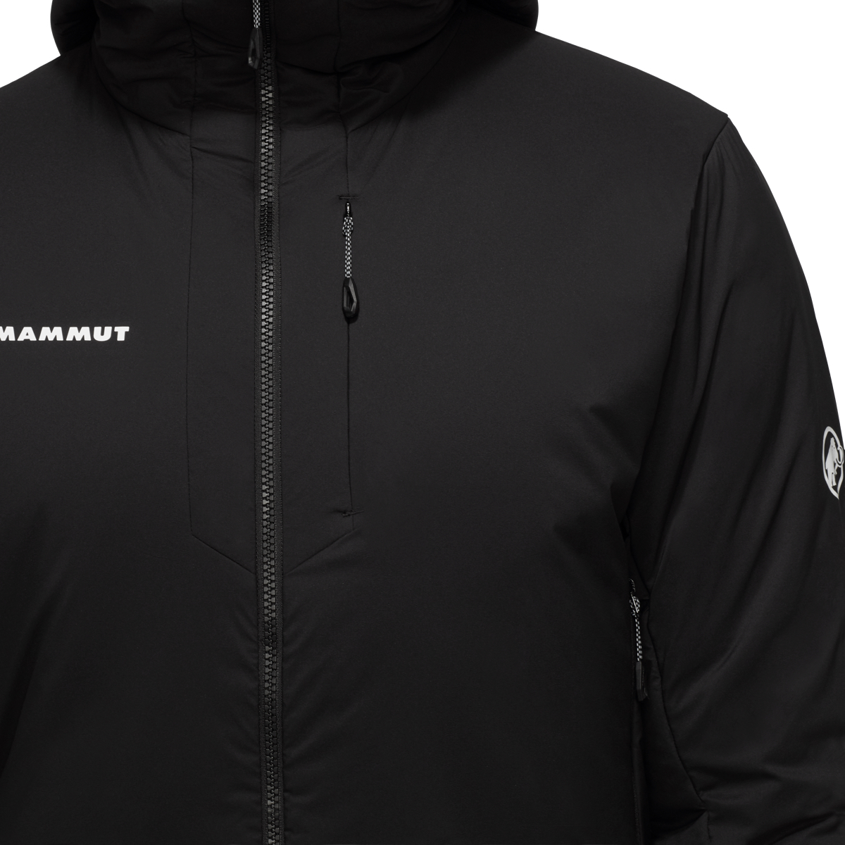 Mammut Rime In Flex Hooded Jacket Men Black