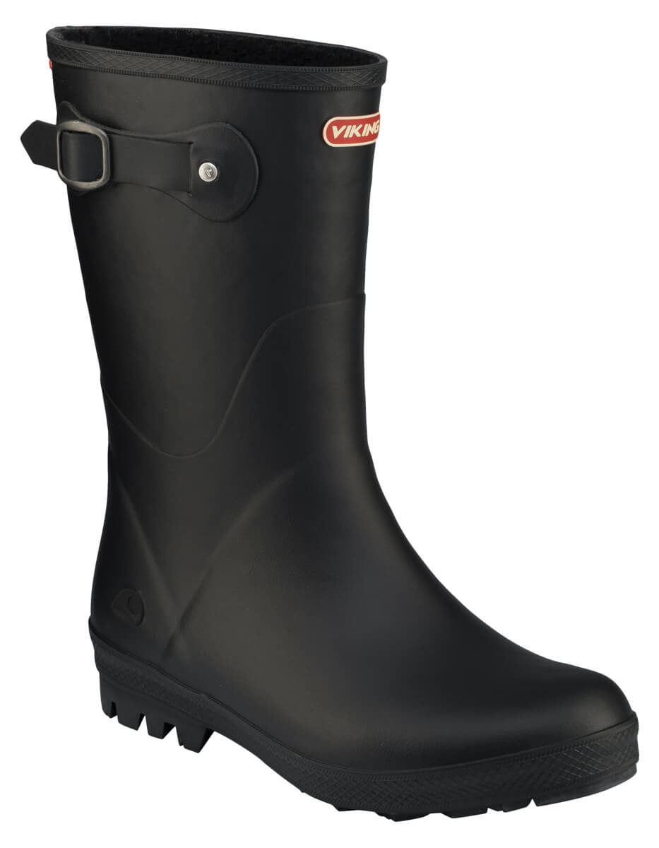 Viking Footwear Women's Hedda Warm Rubber Boot Black