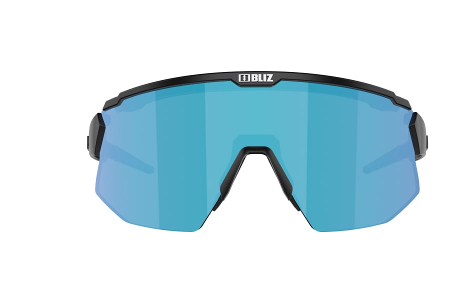 Bliz Breeze Small Matt Black/Brown with Blue Multi