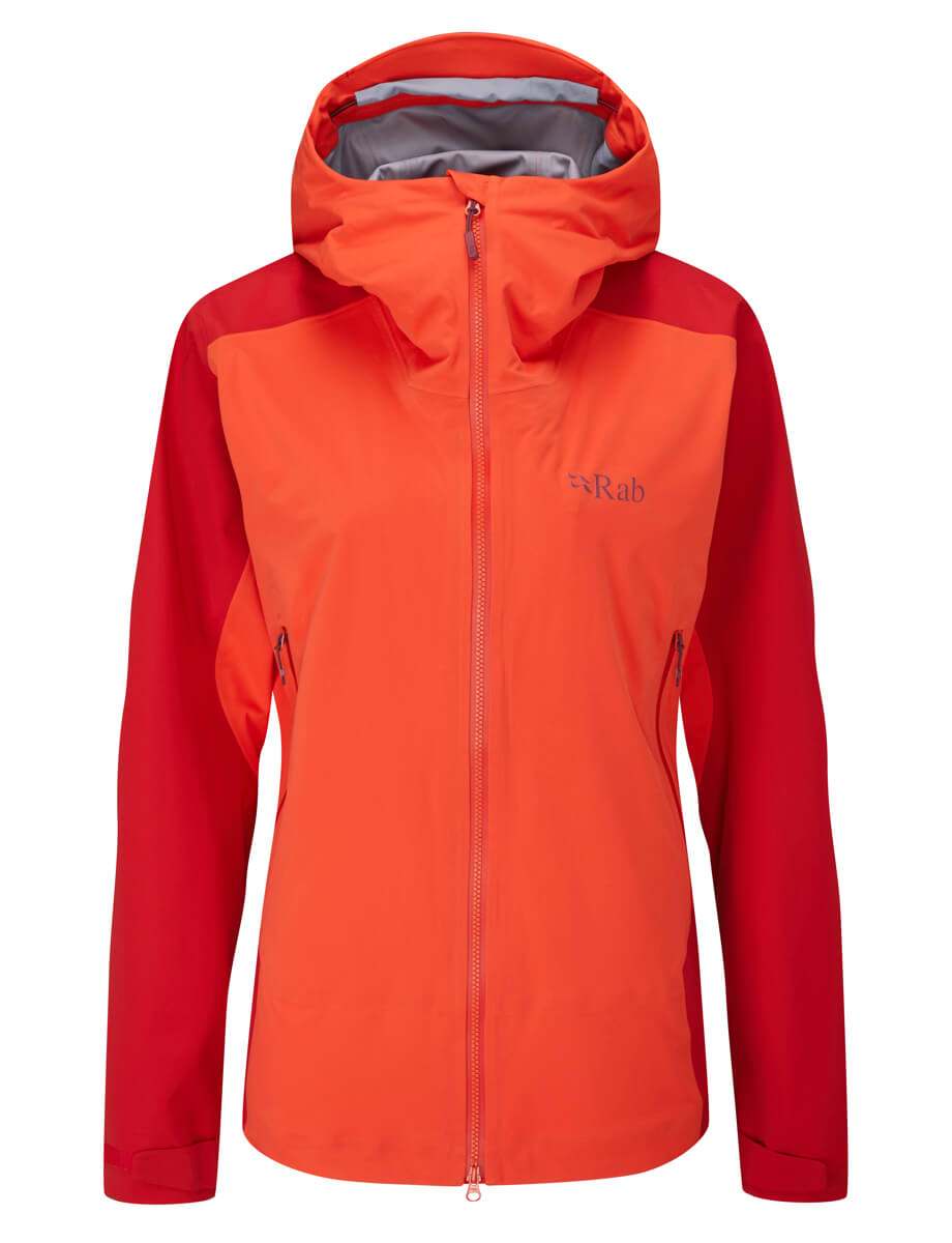 Rab Kinetic Alpine 2.0 Jacket Wmns Red Grapefruit