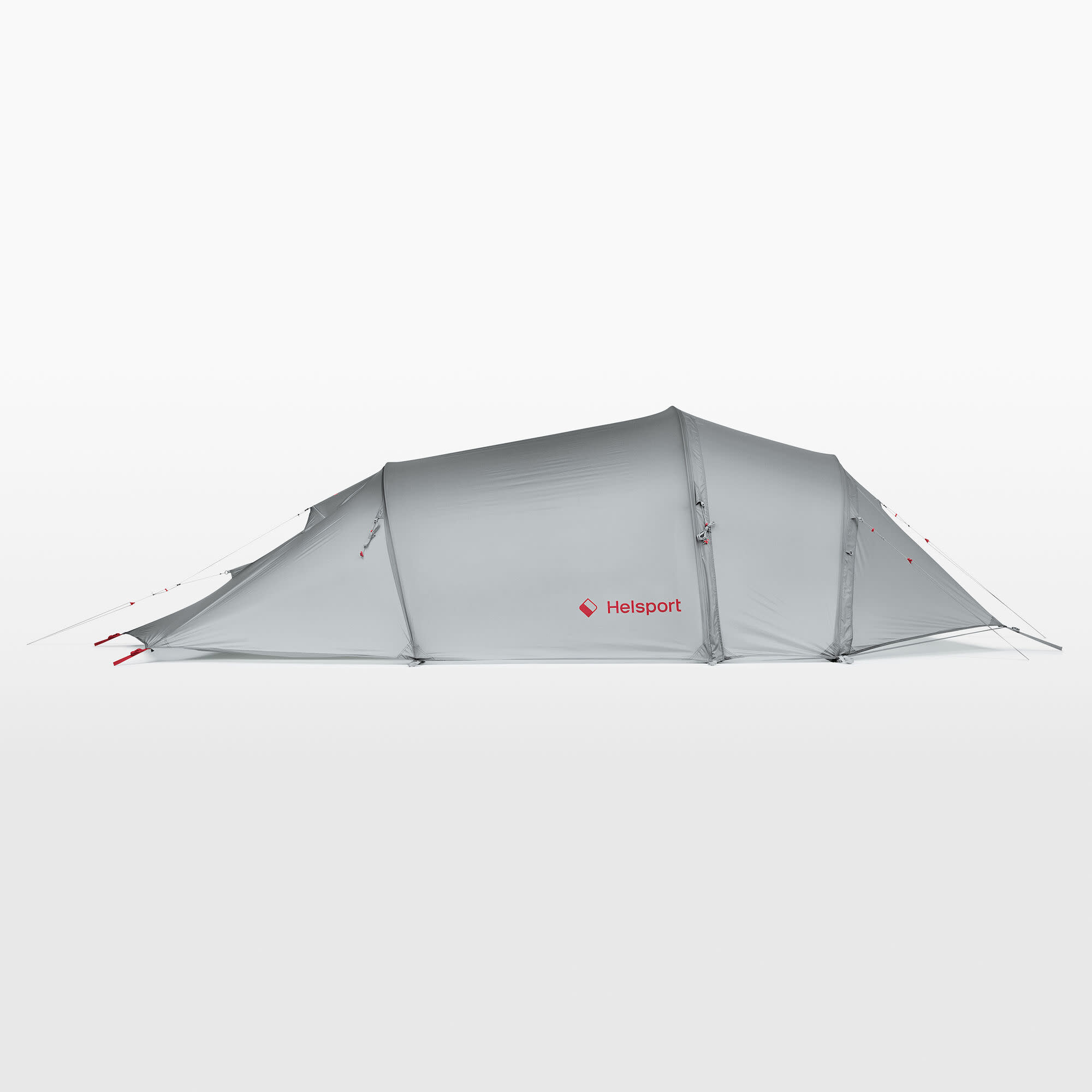 Helsport Lofoten Pro 2 Tent Stone Grey/Ruby Red