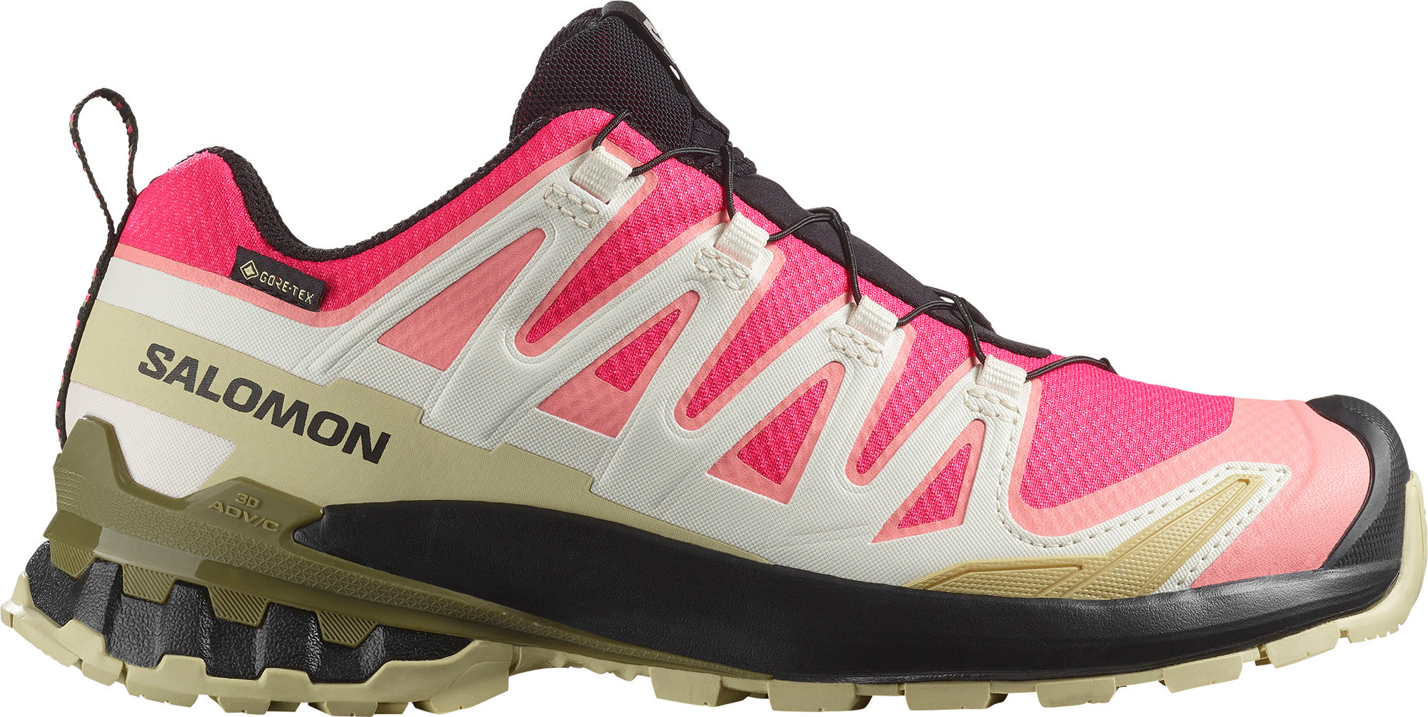 Salomon Women's XA Pro 3D V9 GORE-TEX Rouge Red/vanilla Ice/martini Olive