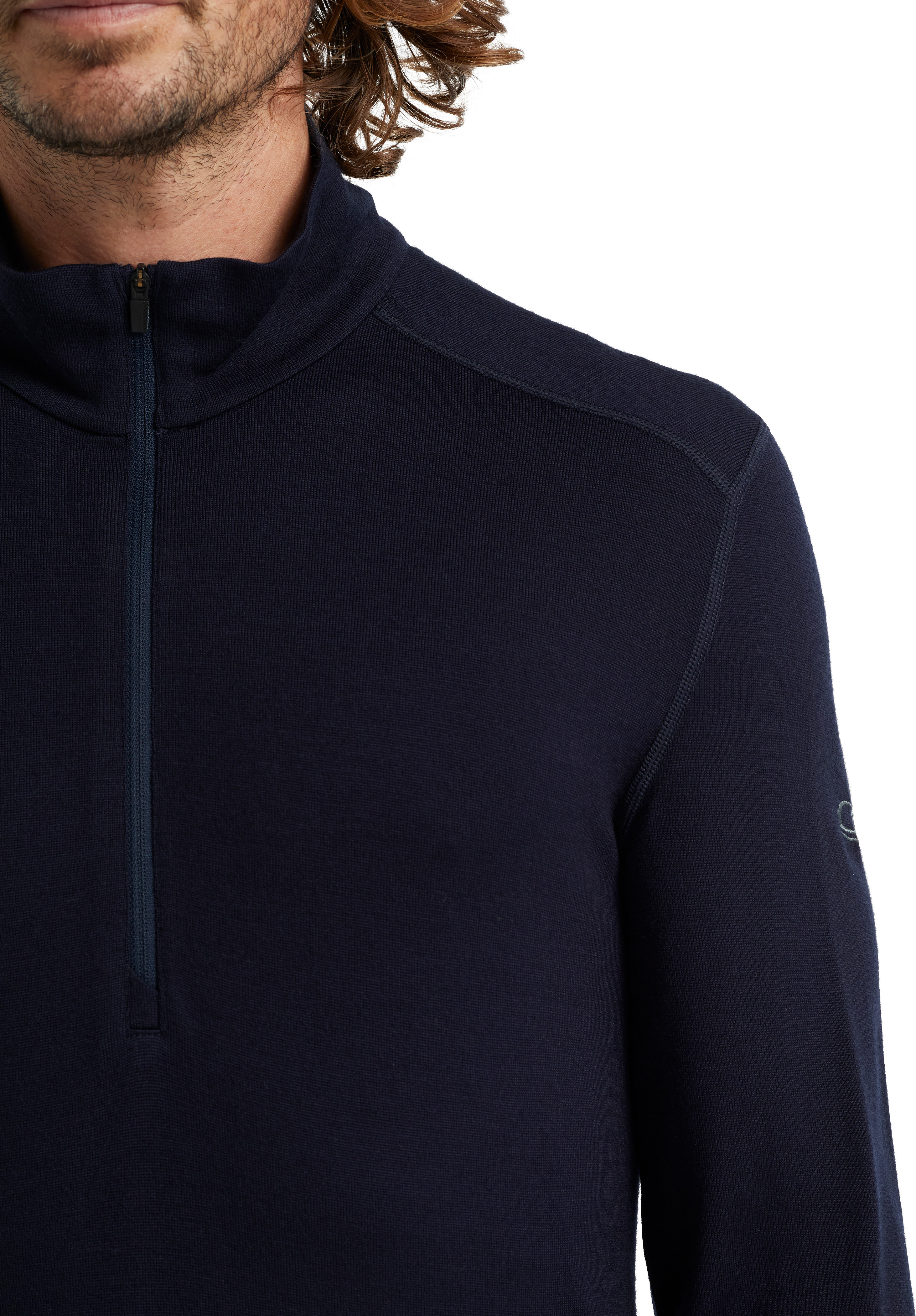 Icebreaker Men's 260 Tech Longsleeve Half Zip Midnight Navy