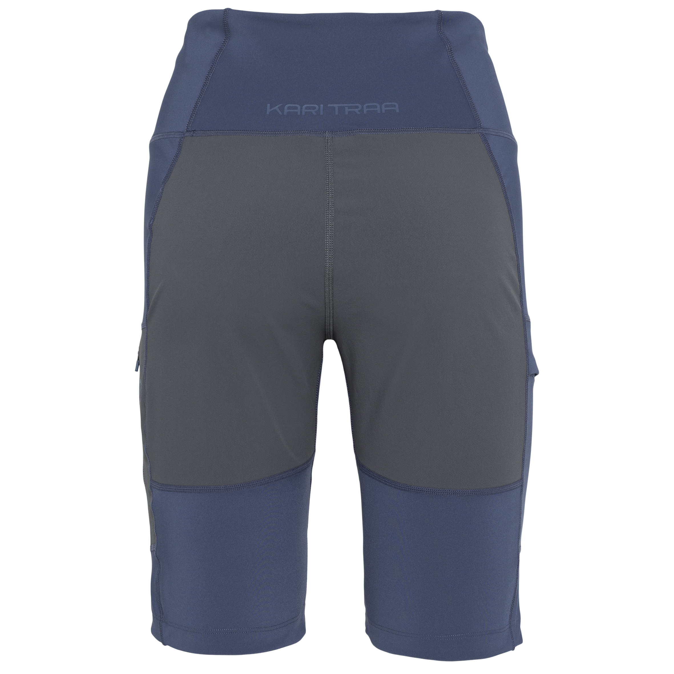 Kari Traa Ane High Waist Shorts Dusty Midtone Blue