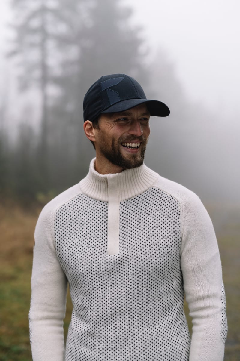 Tufte Wear M Robin Low Half-Zip Jet Stream