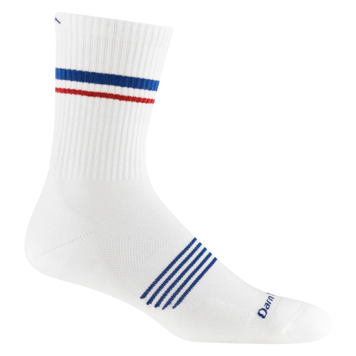 Darn Tough Element Crew Lightweight With Cushion White