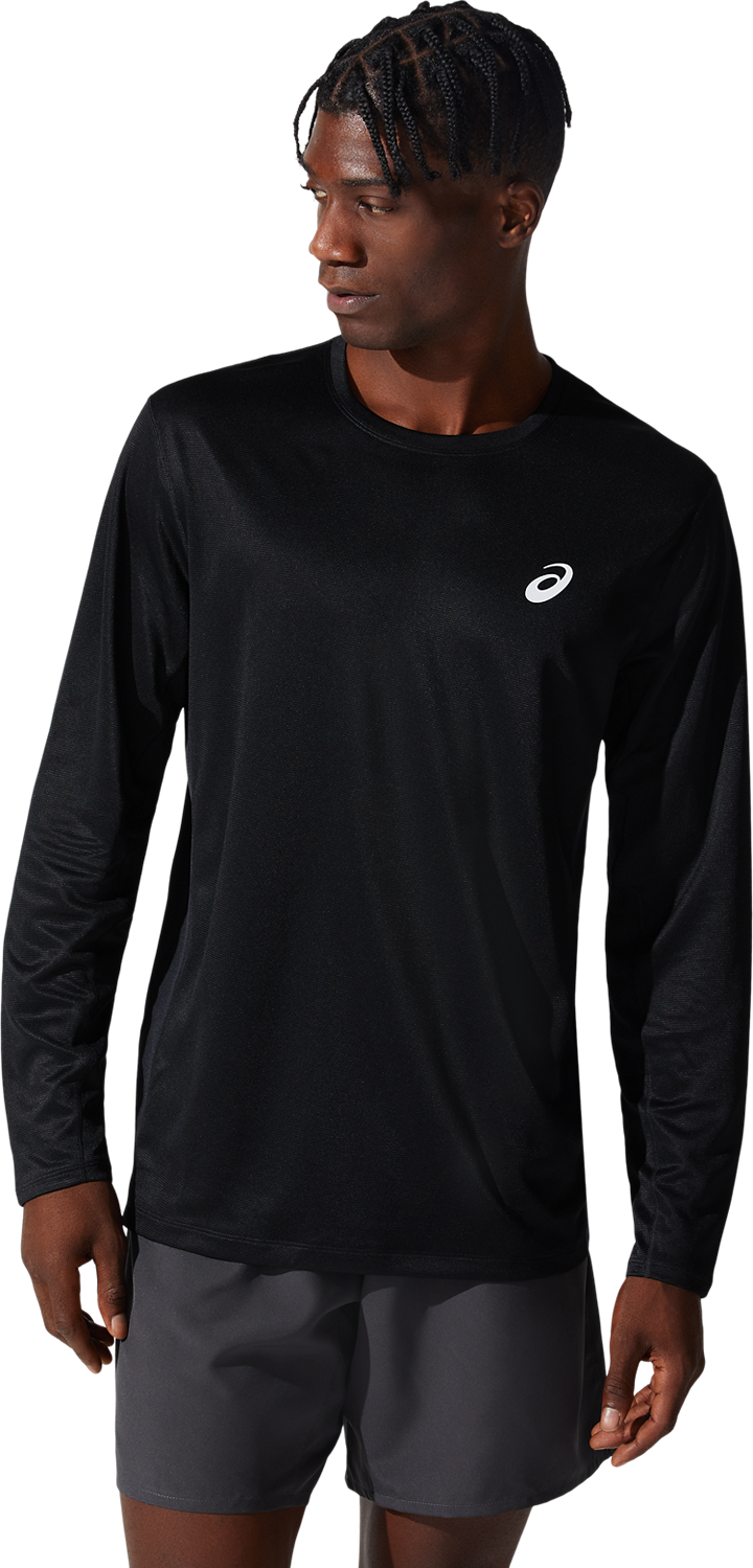 Asics Men's Core Long Sleeve Top Performance Black