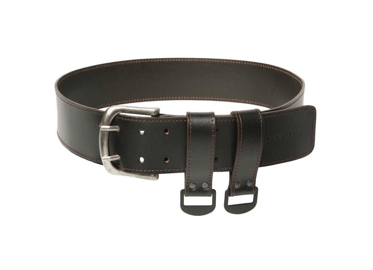 Chevalier Doghandler Leather Belt Leather Brown