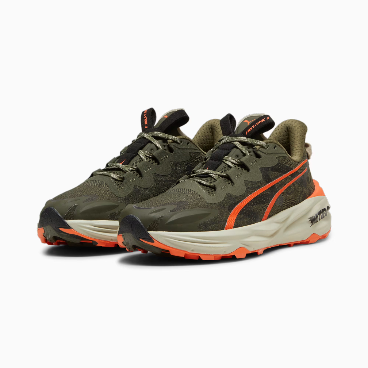 Puma Fast-Trac Nitro 3 Dark Olive-flame Flicker-desert Dust