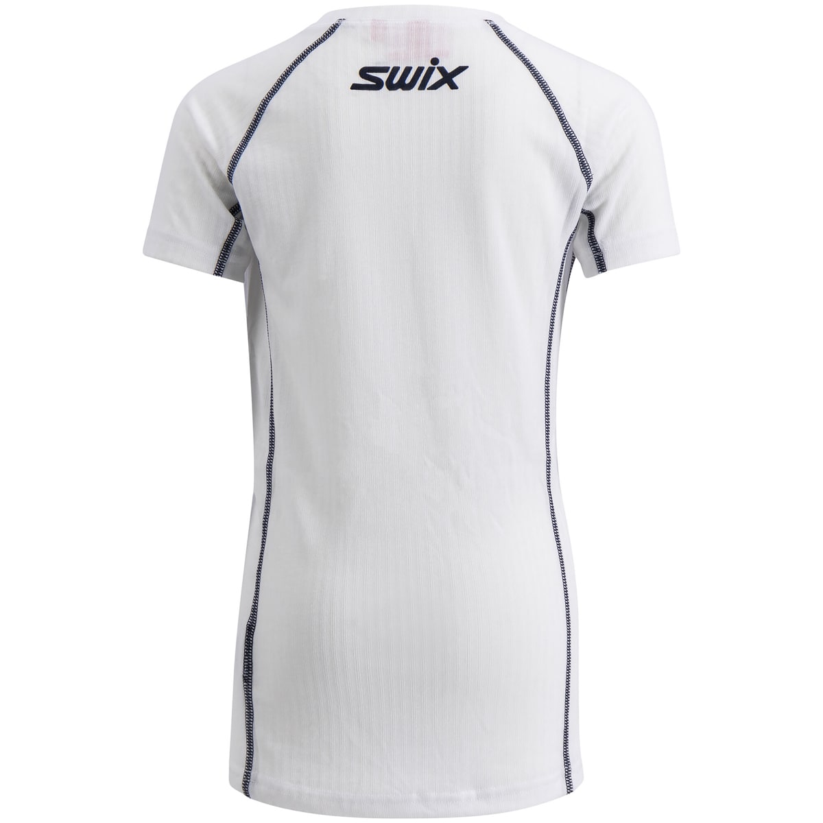 Swix Racex Classic Short Sleeve Jr Bright White/ Dark Navy