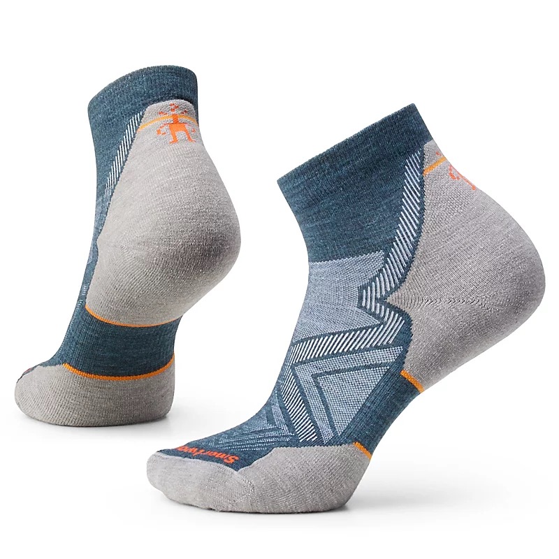 Smartwool Women's Run Targeted Cushion Ankle Socks Purple Eclipse