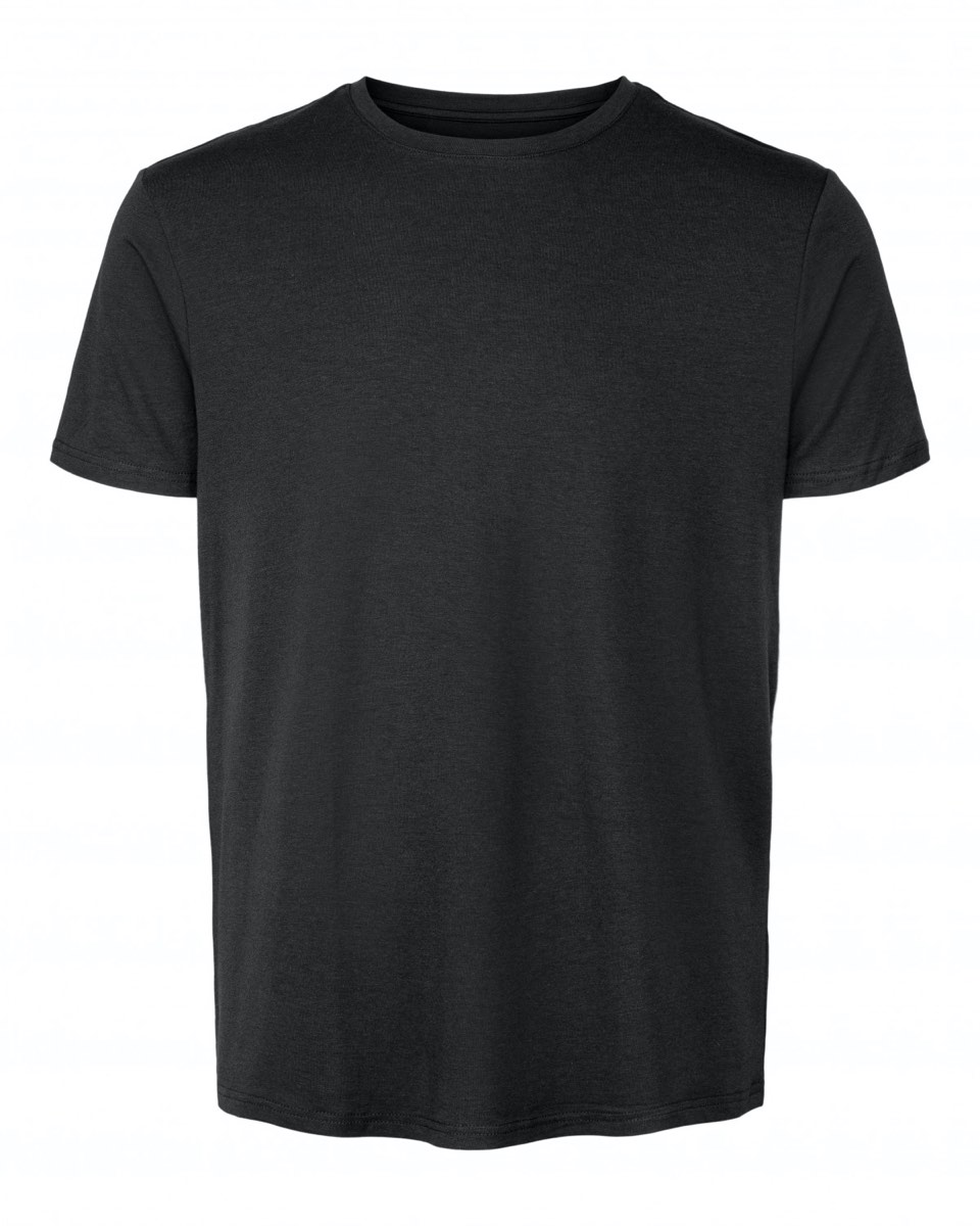 Panos Emporio PE BAMBOO/COTTON TEE CREW BLACK