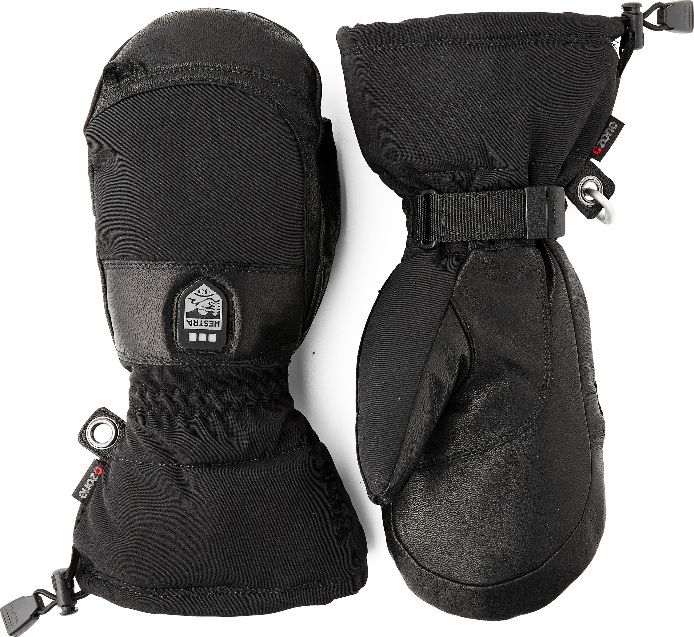 Hestra Heater Gauntlet - Mitt Black/Black