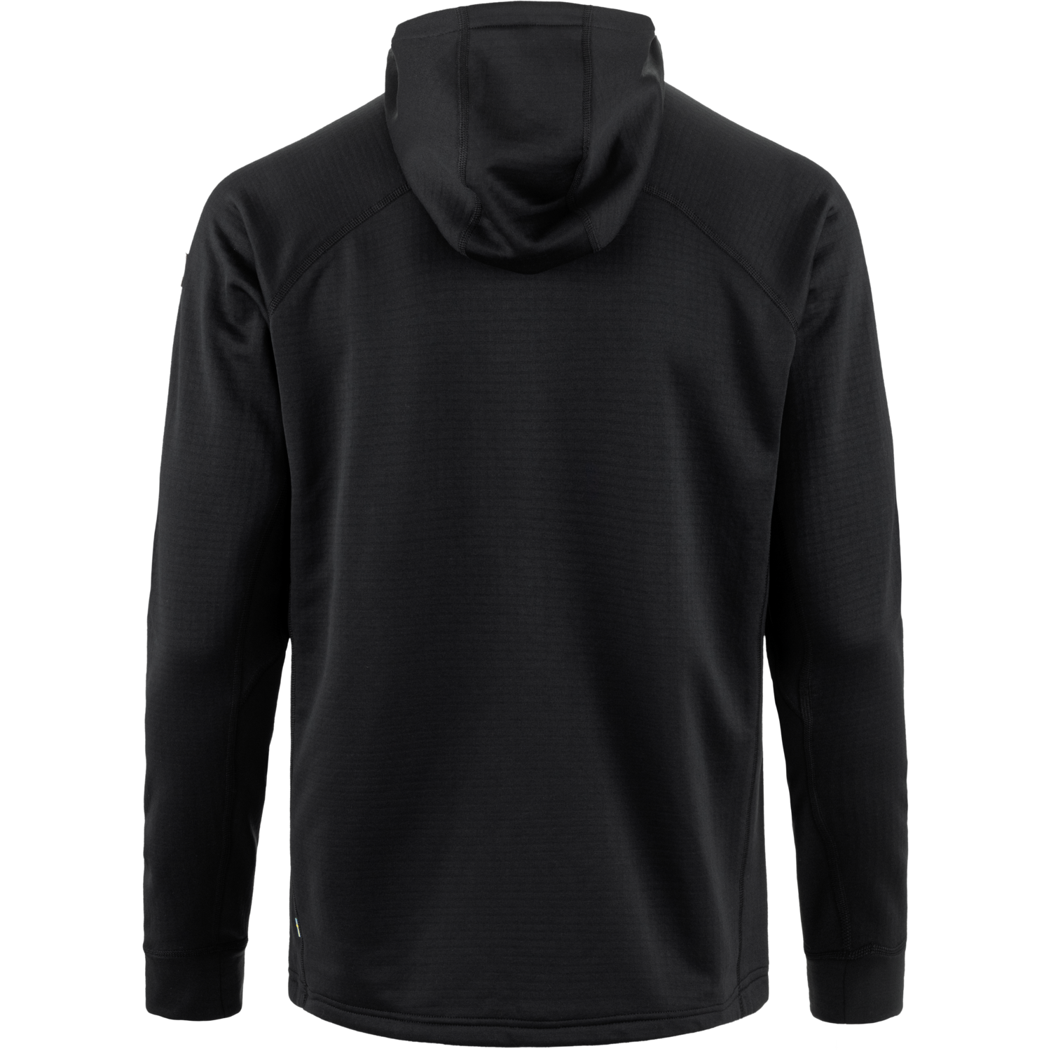 Fjällräven Men's Abisko Grid Fleece Hoodie Black