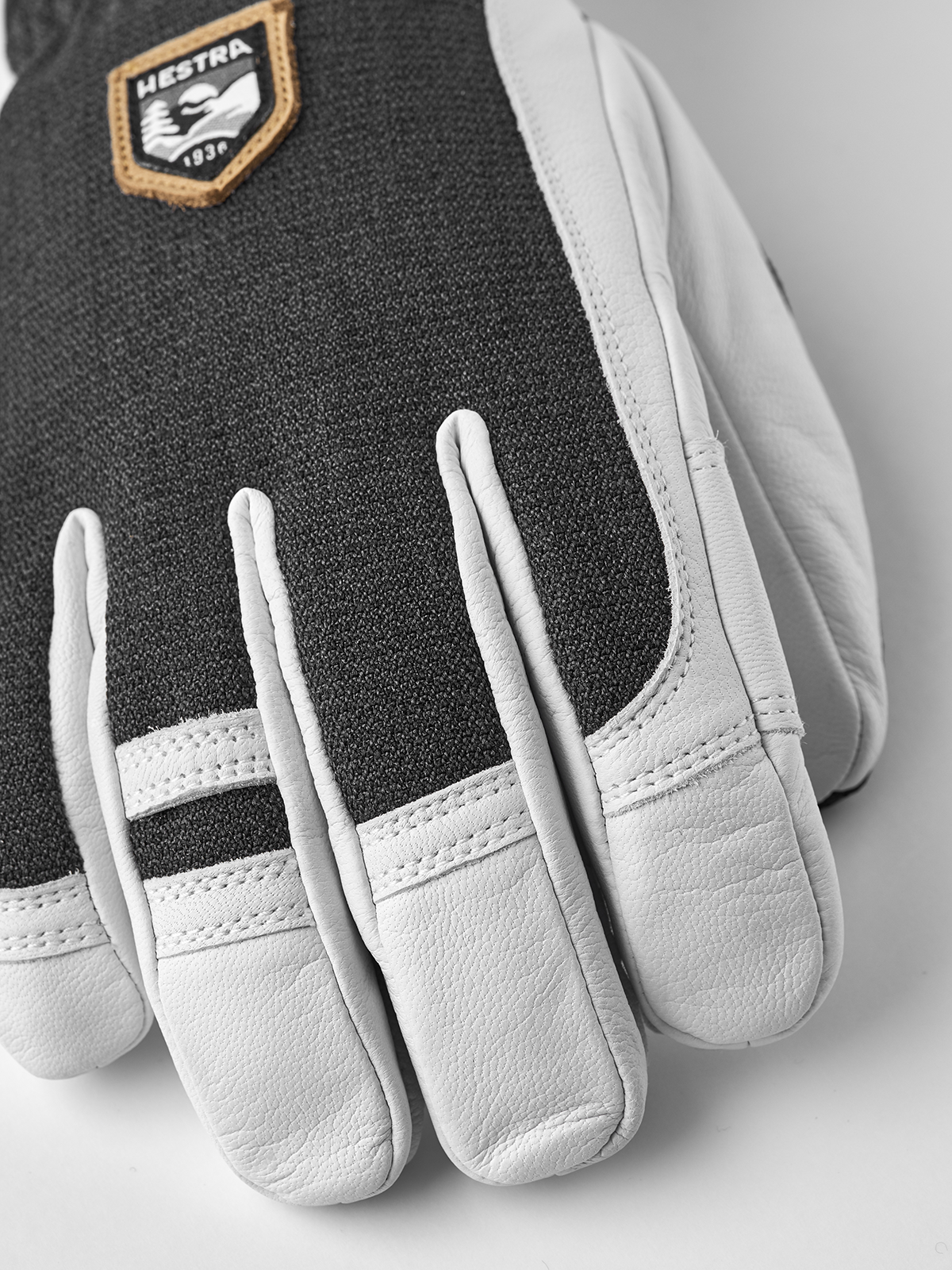 Hestra Army Leather Patrol - 5 Finger Charcoal