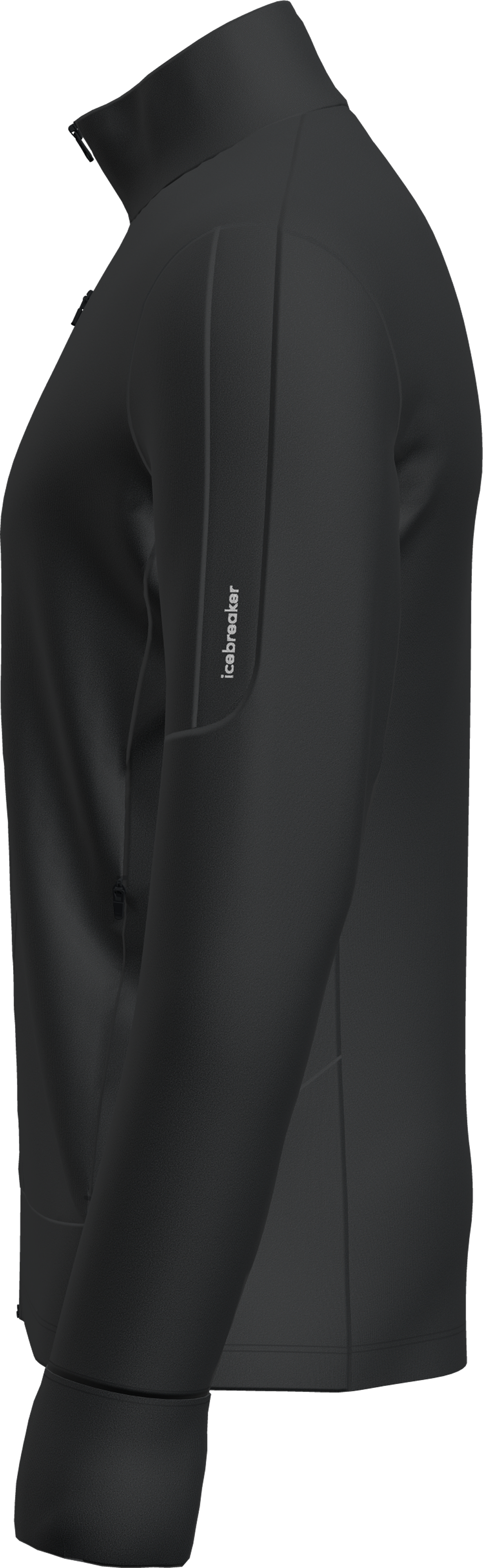 Icebreaker M Mer 260 Quantum Iv Ls Zip Black