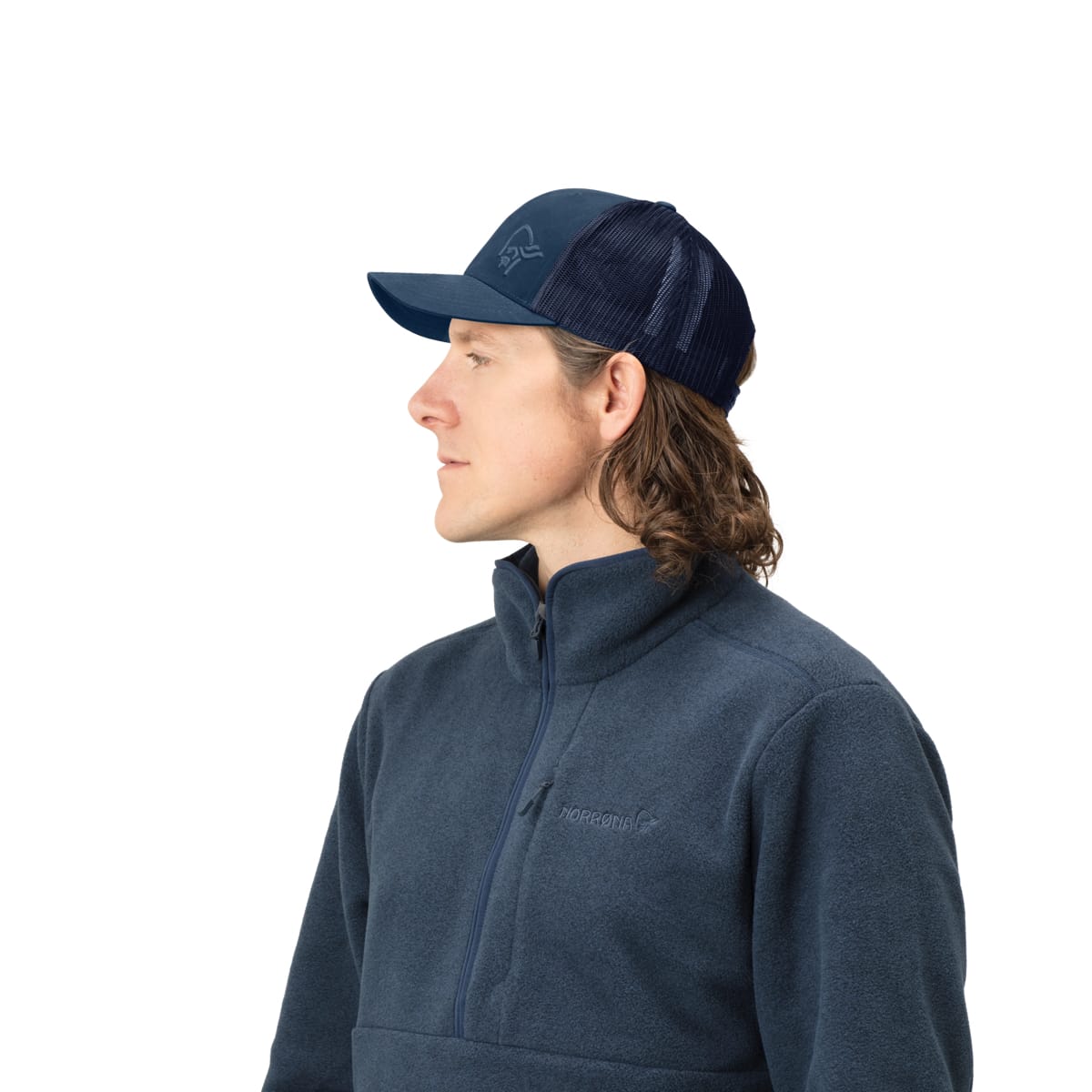 Norrøna /29 Trucker Mesh Snap Back Cap Indigo Night