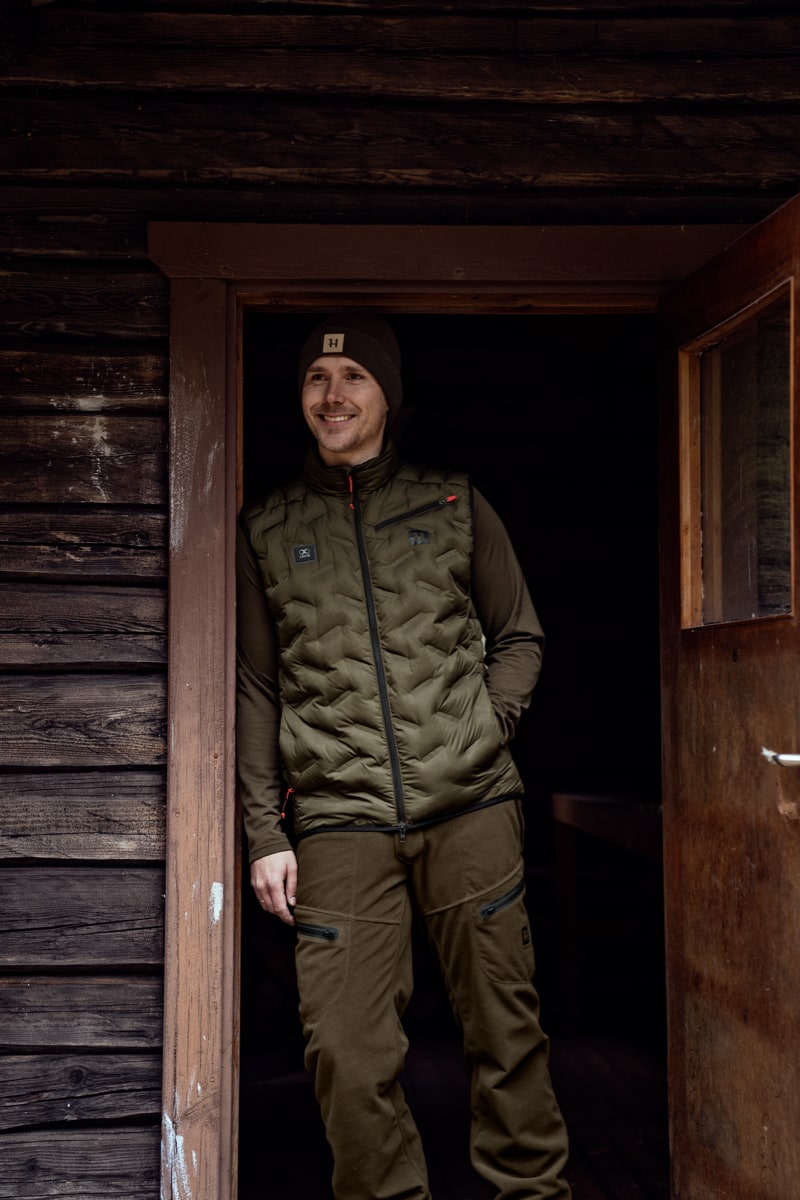 Härkila Men's Härkila Clim8 Insulated Vest Willow Green