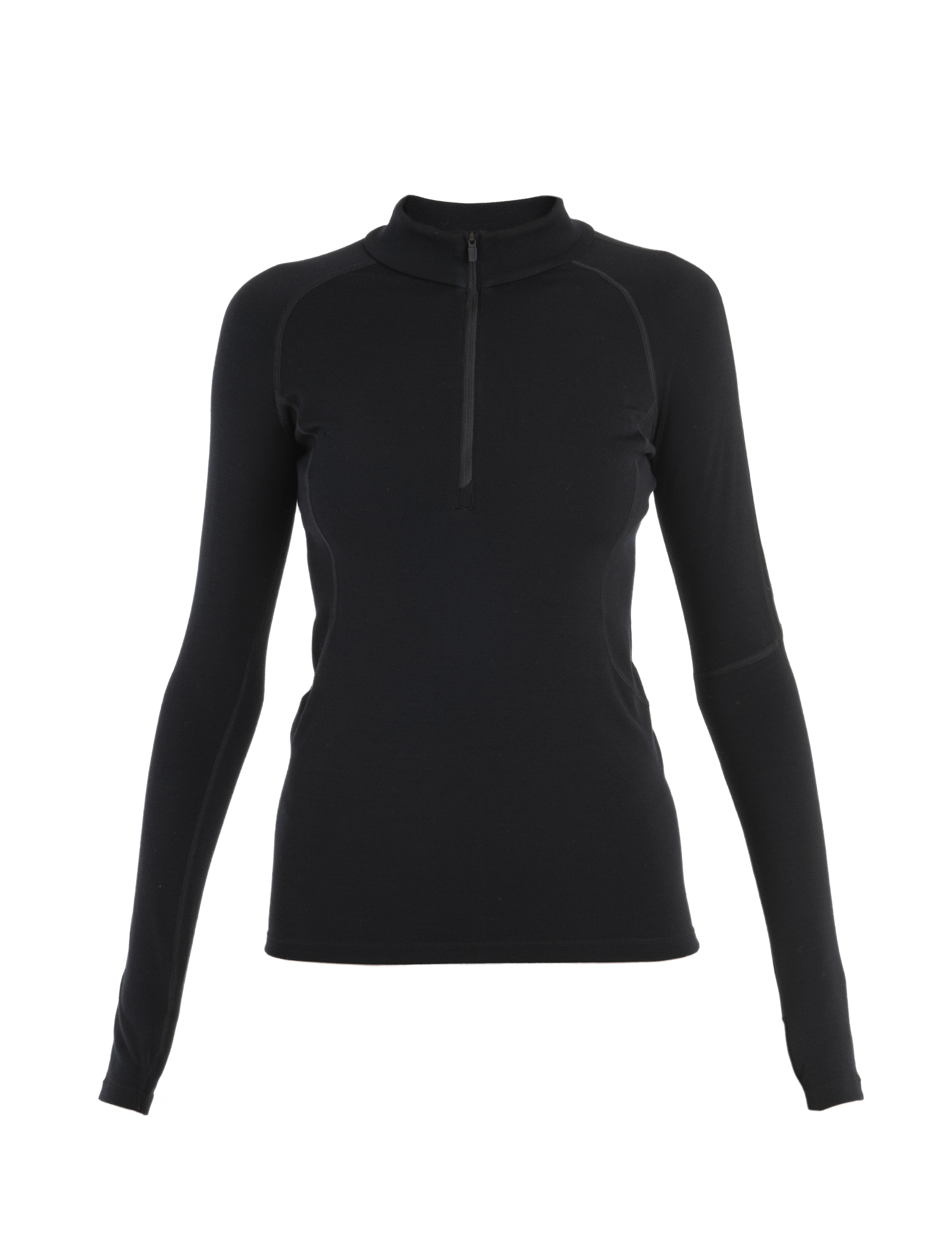 Icebreaker W 300 Merinofinepolar Ls Half Zip Black