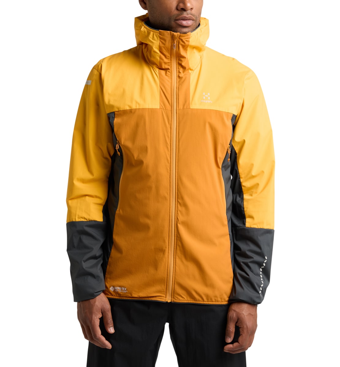 Haglöfs Men's L.I.M Alpha Hood Desert Yellow/Sunny Yellow