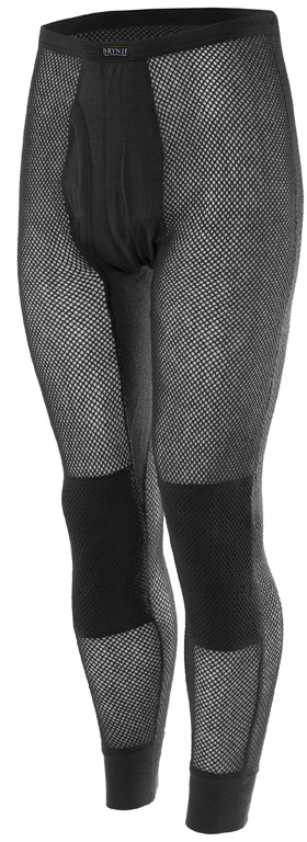 Brynje Unisex Wool Thermo Longs with Inlay Black