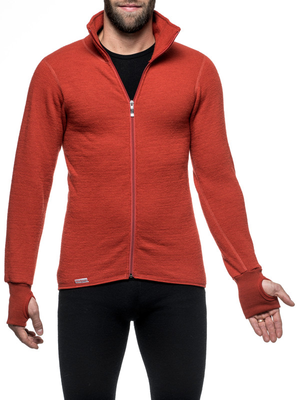Woolpower Full Zip Jacket 400 Autumn Red