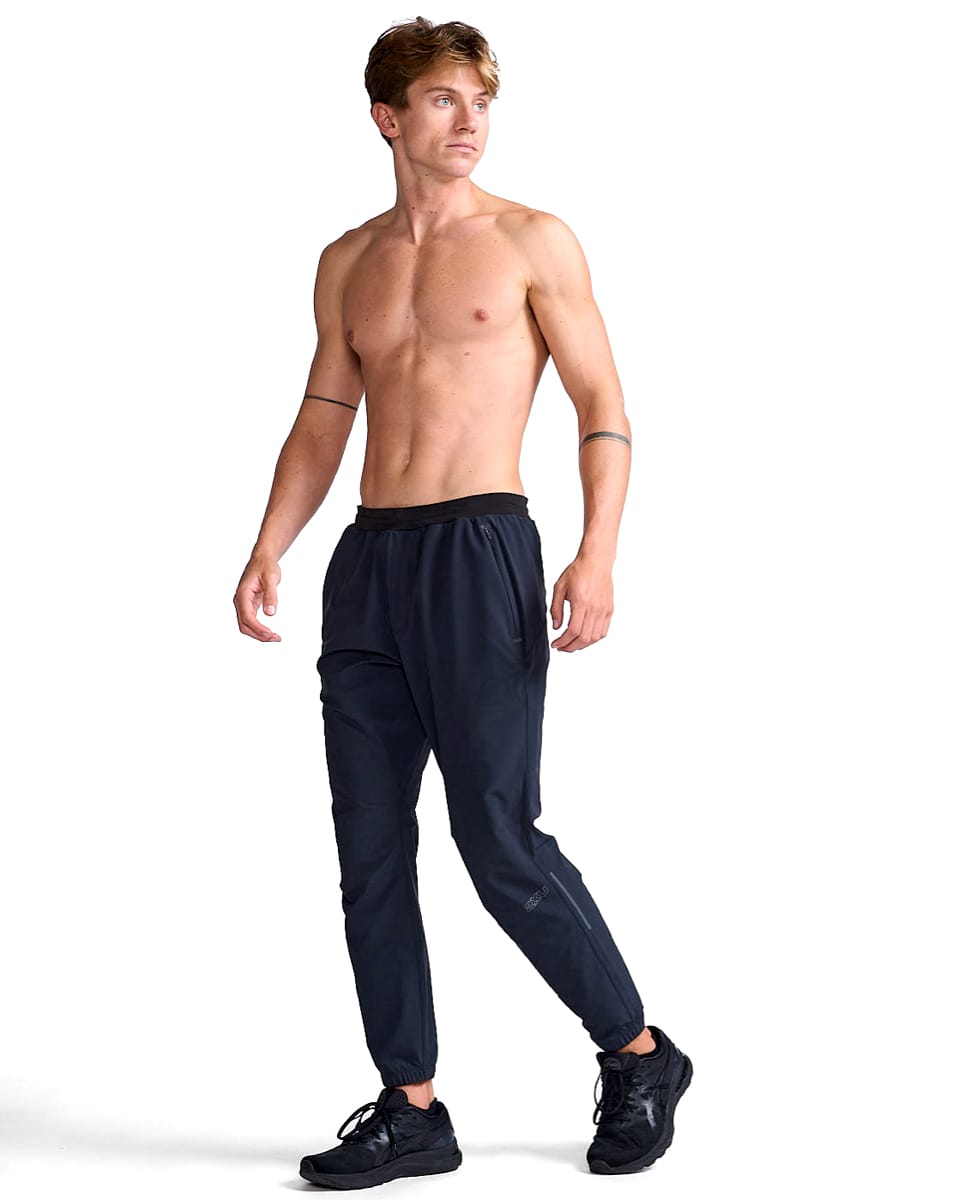 2XU Men's Light Speed Jogger Black/Black Reflective