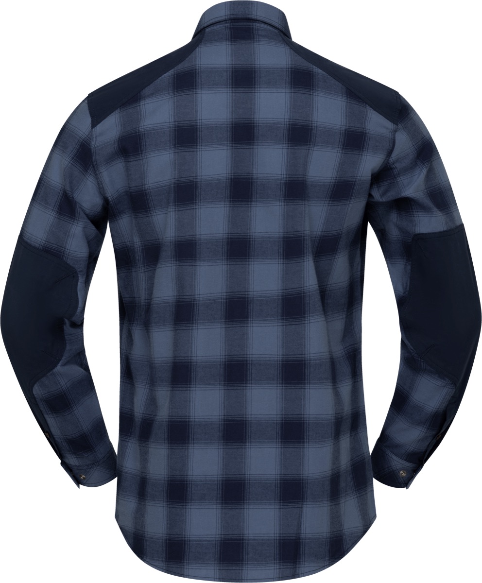 Norrøna Femund Flannel Shirt M'S Navy Blazer