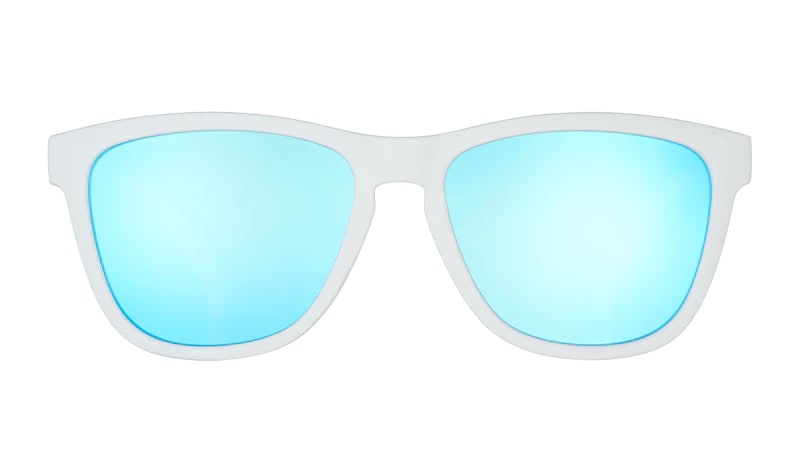 Goodr Sunglasses Iced By Yetis White
