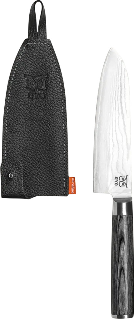 Øyo Opal Santoku Kokkekniv Grå