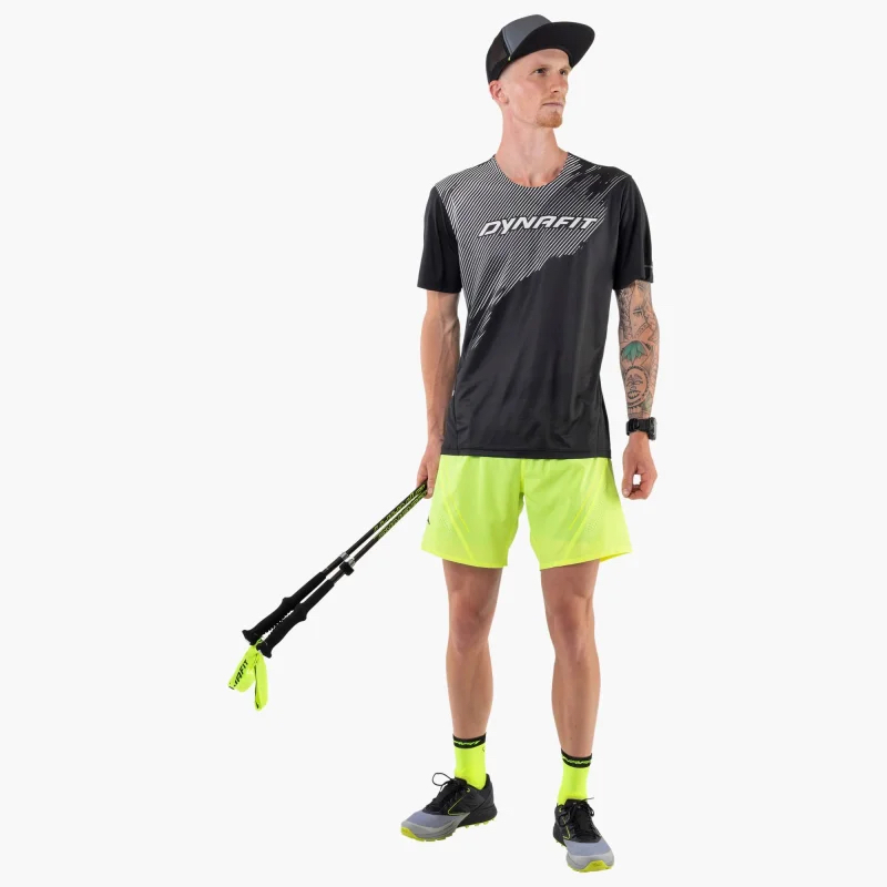 Dynafit Men's Alpine 2 Short Sleeve Tee Black Out