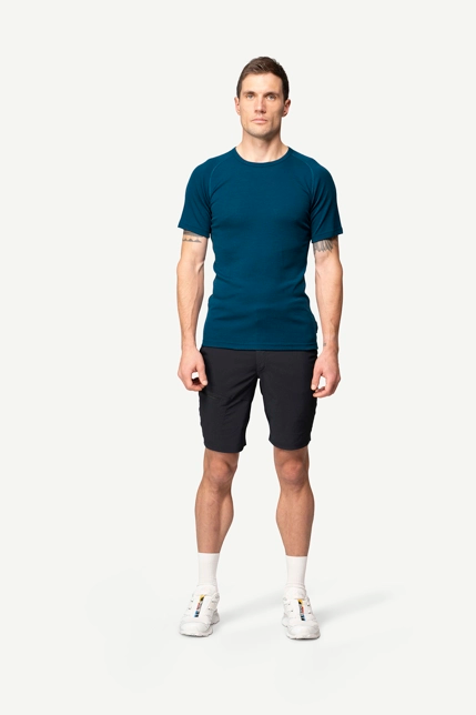 Devold Men's Lauparen Merino 190 Base Tee Flood