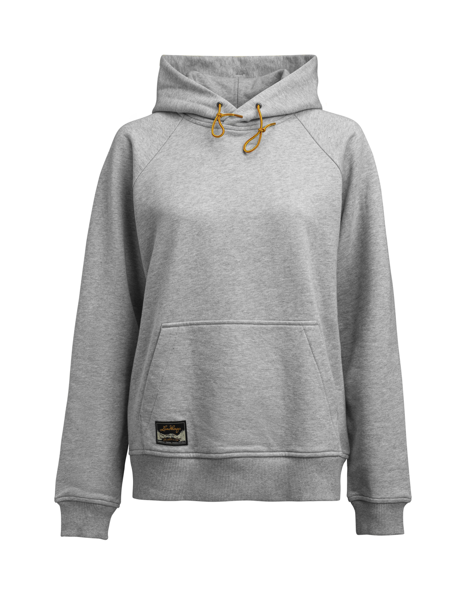 Lundhags Järpen Hoodie W Light Grey Melange