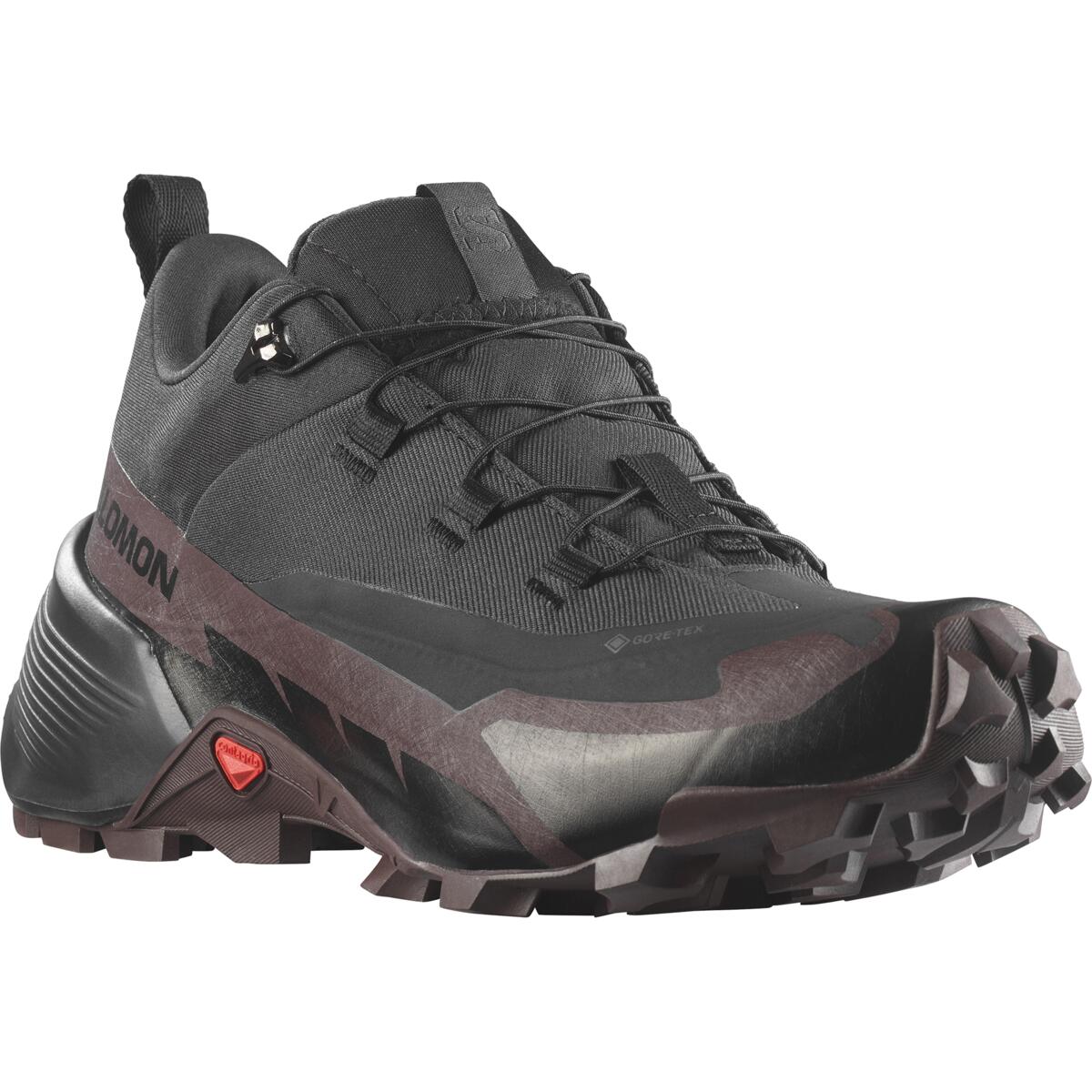 Salomon Women's Cross Hike Gore-Tex 2 Black/Chocolate Plum/Black