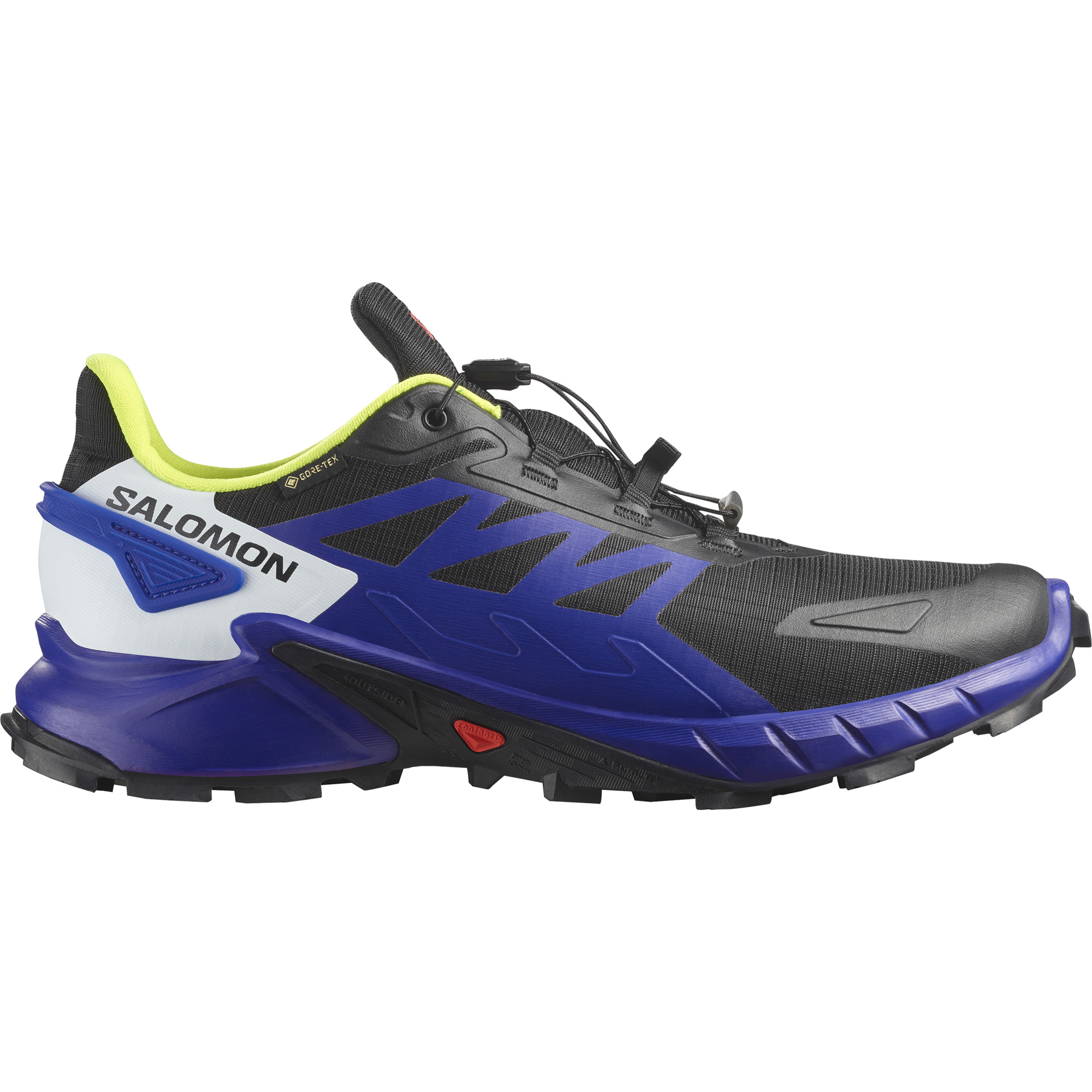 Salomon Shoes Supercross 4 Gtx Black/Surf W/Yell Basic Black