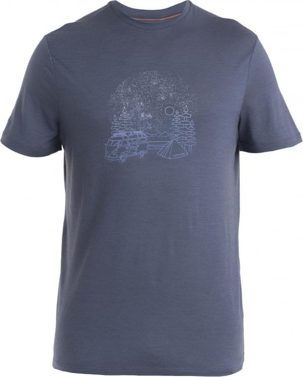 Icebreaker Men's Merino 150 Tech Lite III Shortsleeve Tee Van Camp Dawn
