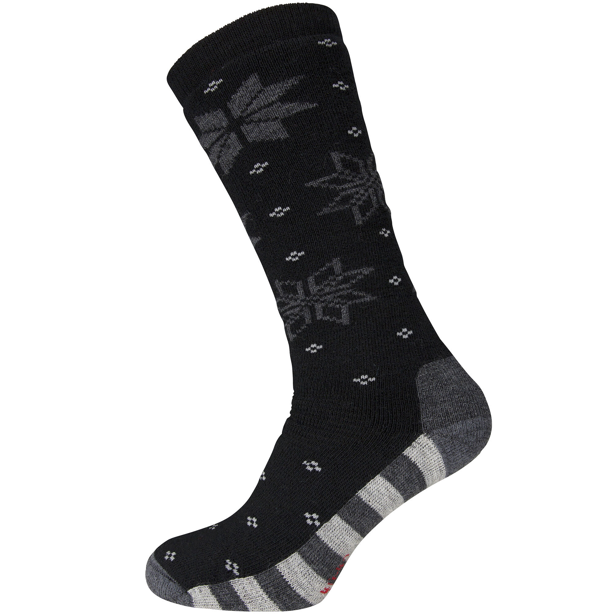 Ulvang Women's Maristua Sock Black/Charcoal Melange/Grey Me