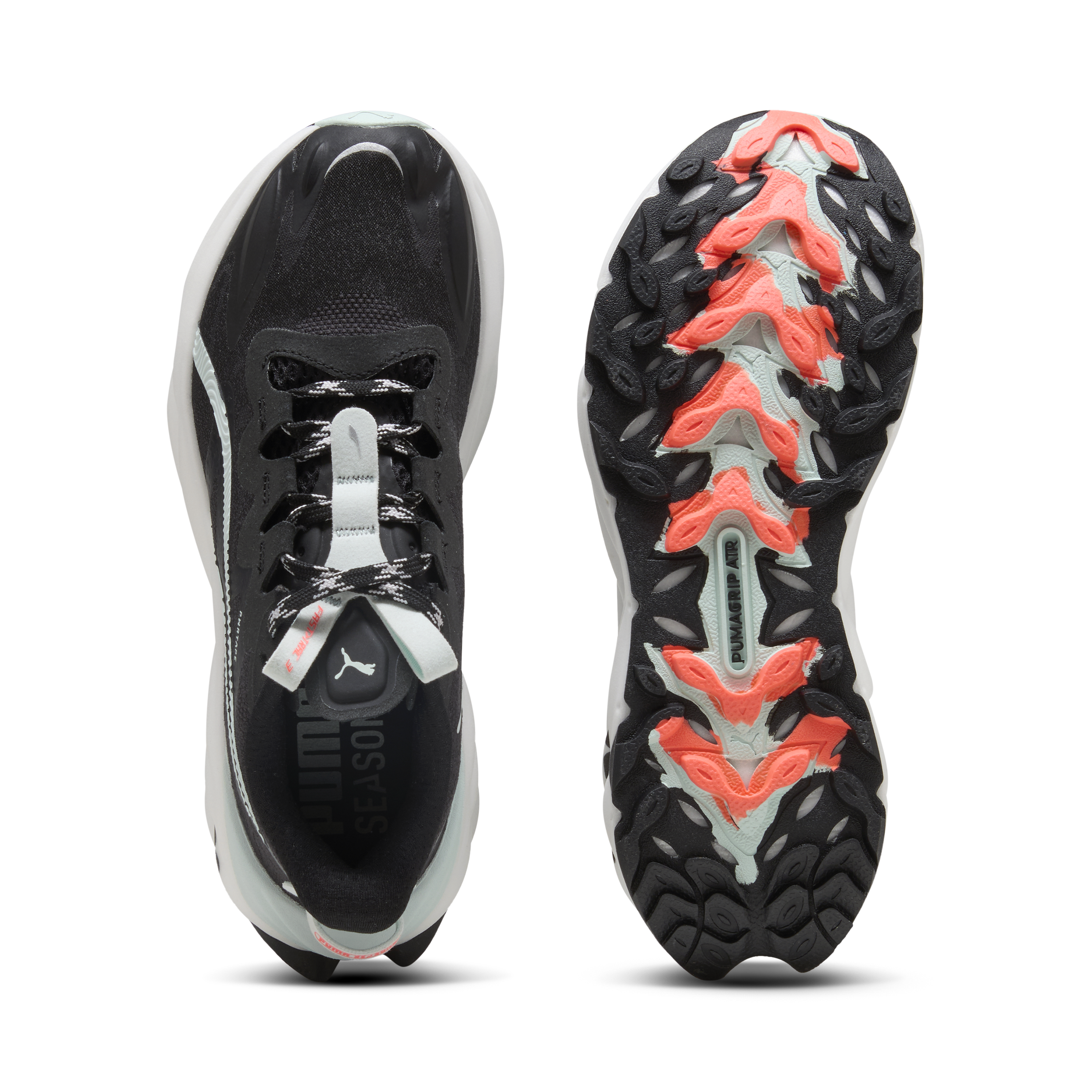 Puma Fast-Trac Nitro 3 Wns Puma Black-glowing Red-peaceful Blue