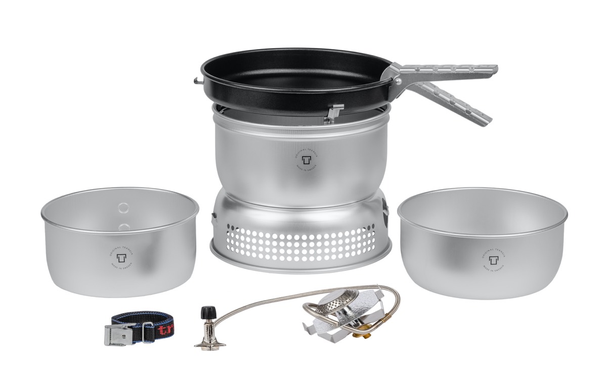 Trangia Stormkjøkken 25-3 ULm/Gassbrenner UL - Ultralight Aluminum