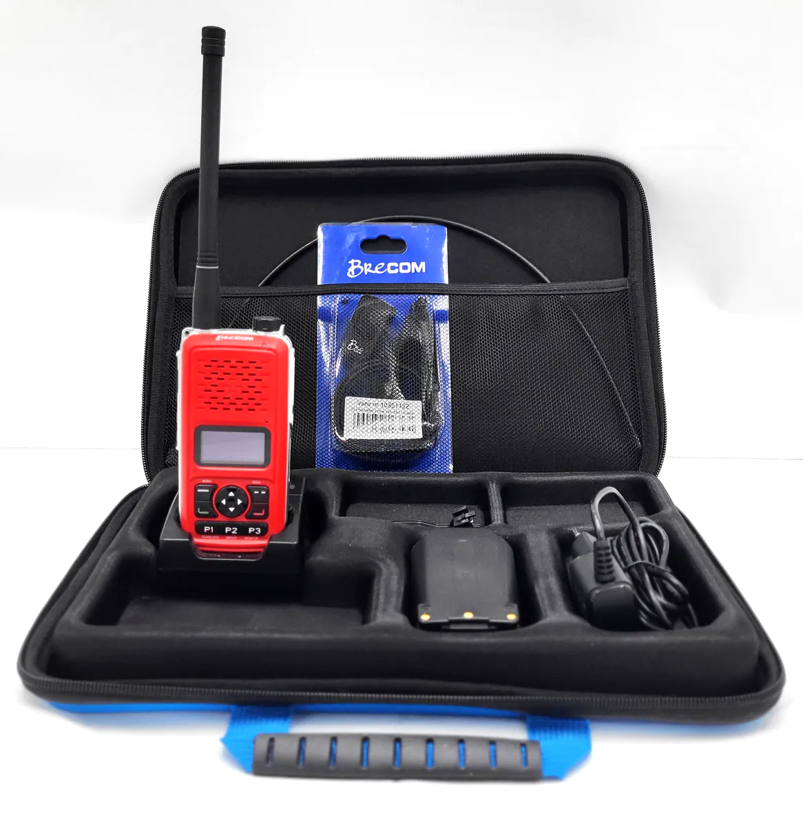 Brecom VR-3500D Jaktpakke -(radio,headsett,antenne og oppbevaringsveske)