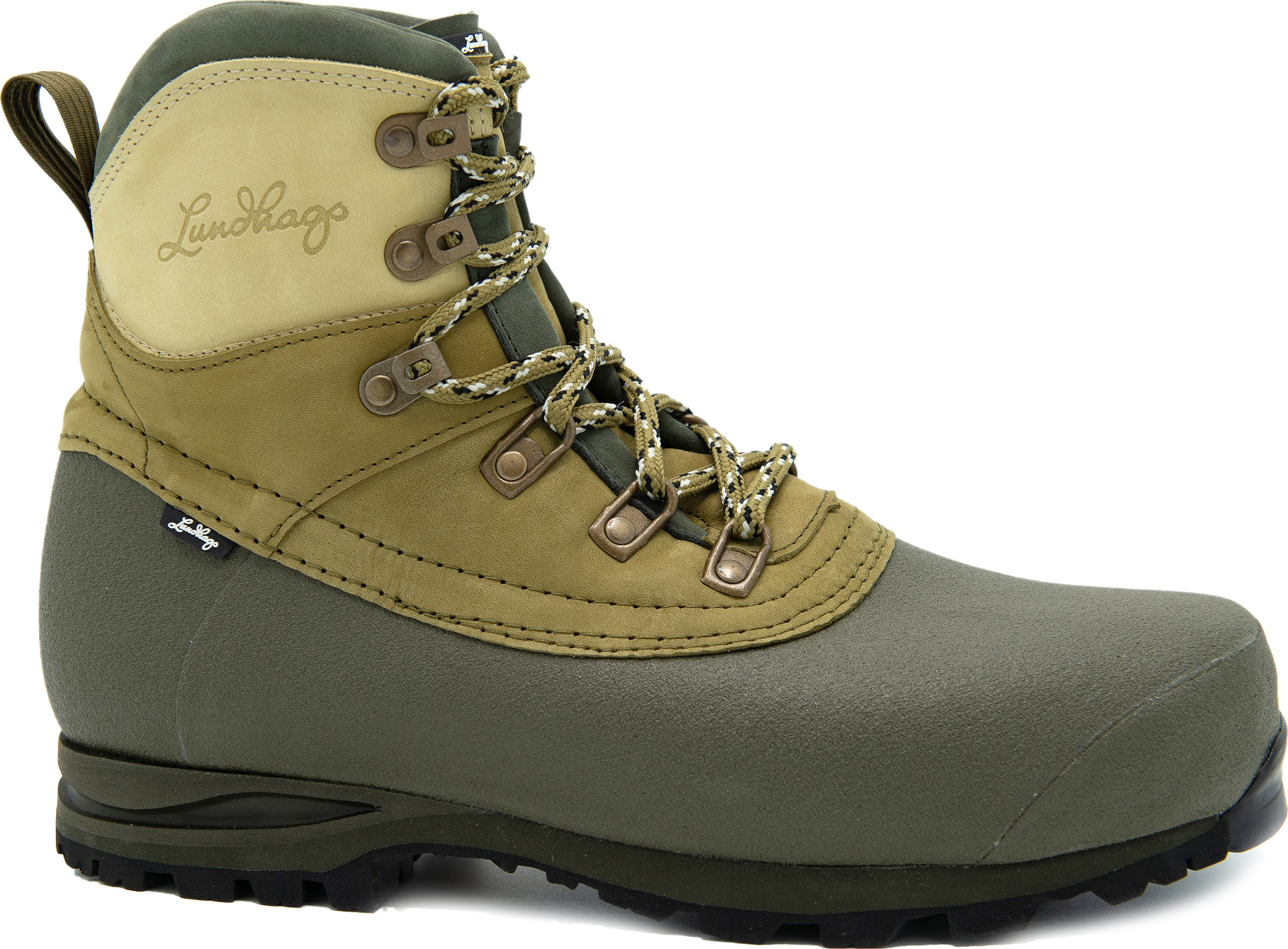 Lundhags Women's Padje Light Trekking Boot Mid Olive/straw