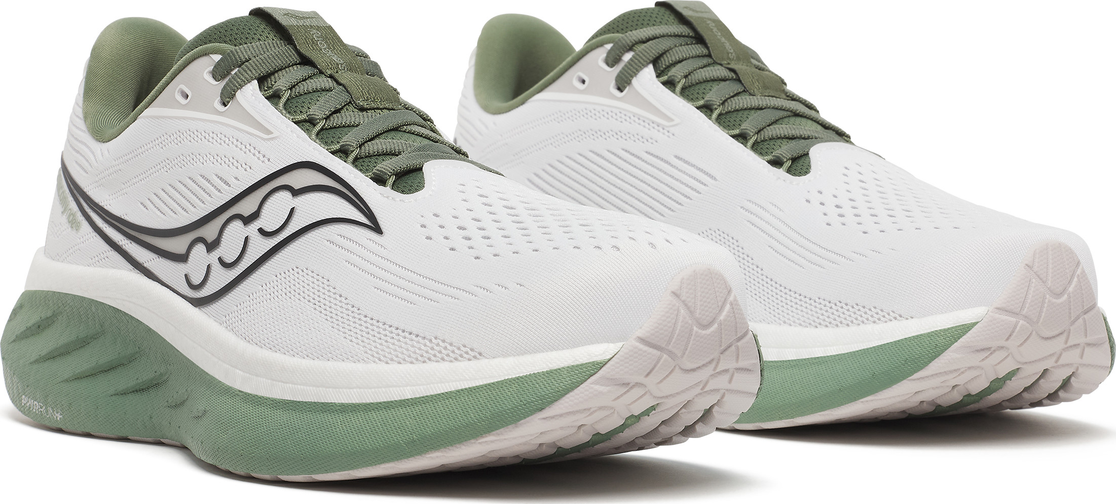 Saucony Ride 18 White/Olivine