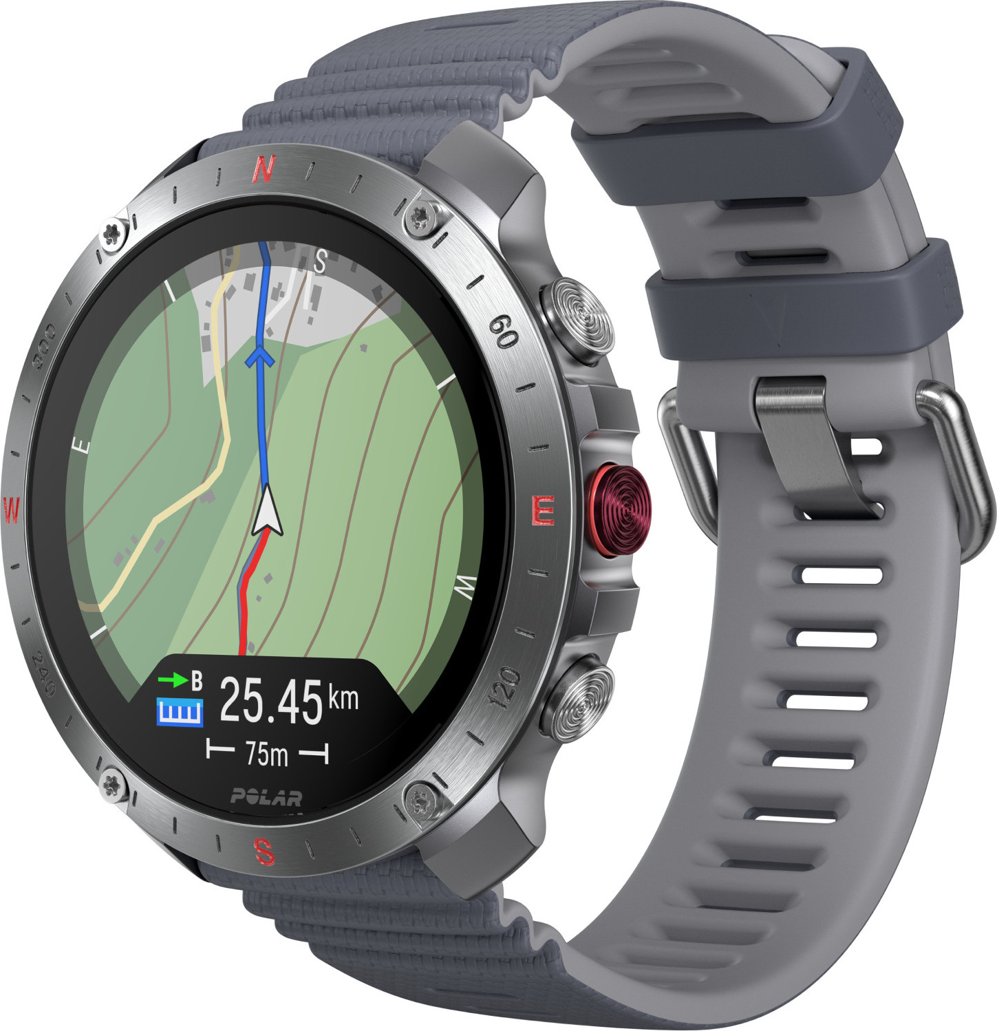 Polar Grit X2 Pro Stone Gray